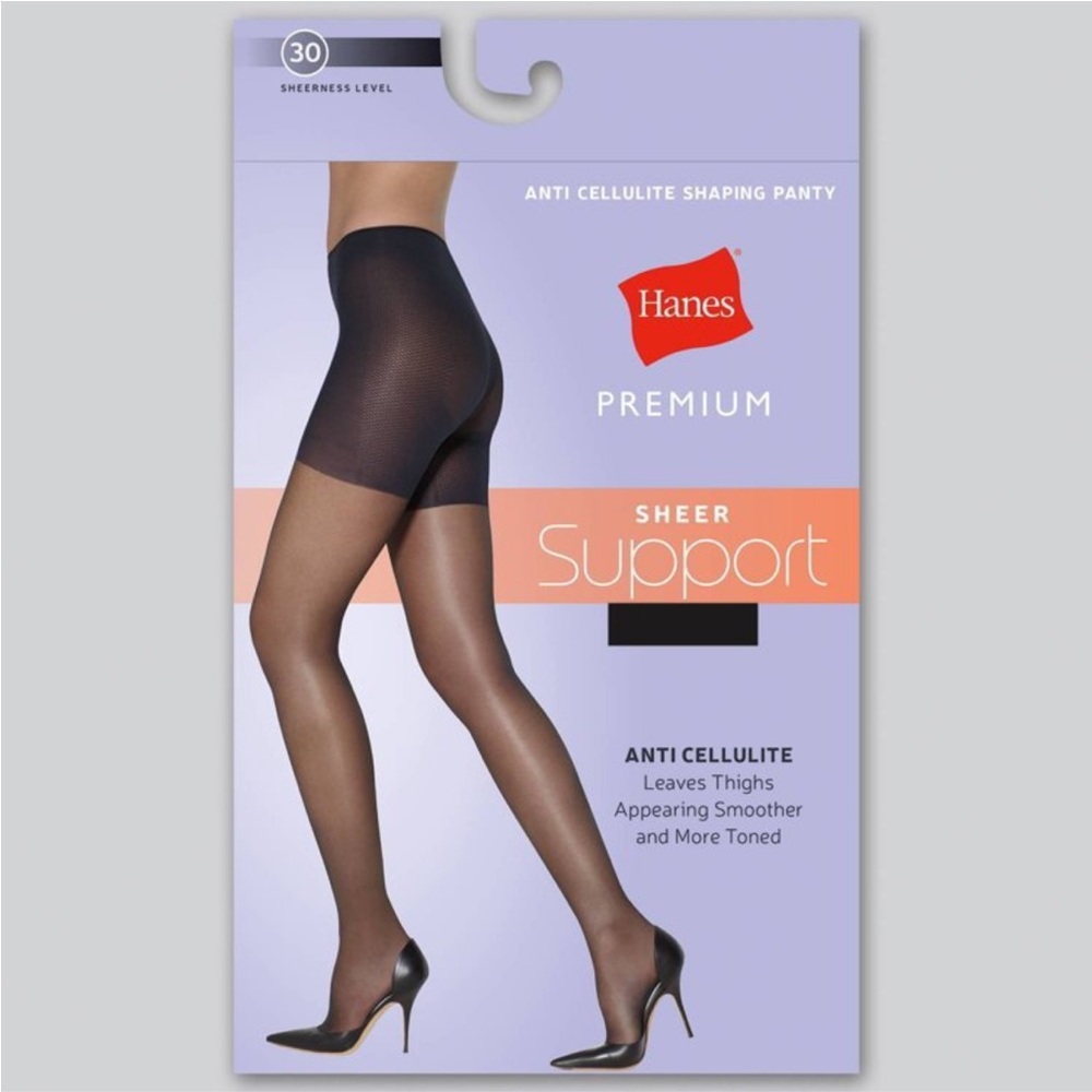 Elegant Black Sheer Tights - Picture 3 of 3